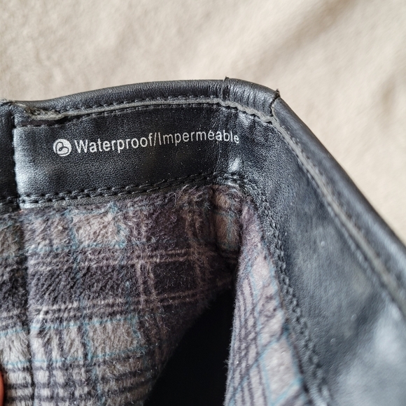 Blondo black block heel waterproof ankle boots size 8 - Picture 10 of 11